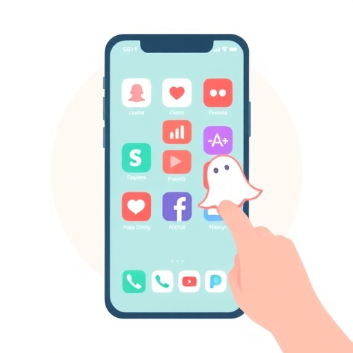 A phone screen with app icons ready to use