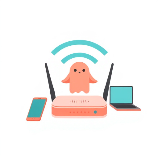 Devices connected to the internet via wifi