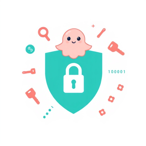 A protective shield symbolizing digital security